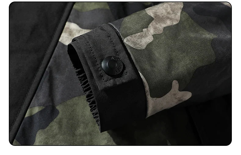 Split Camo Jacket