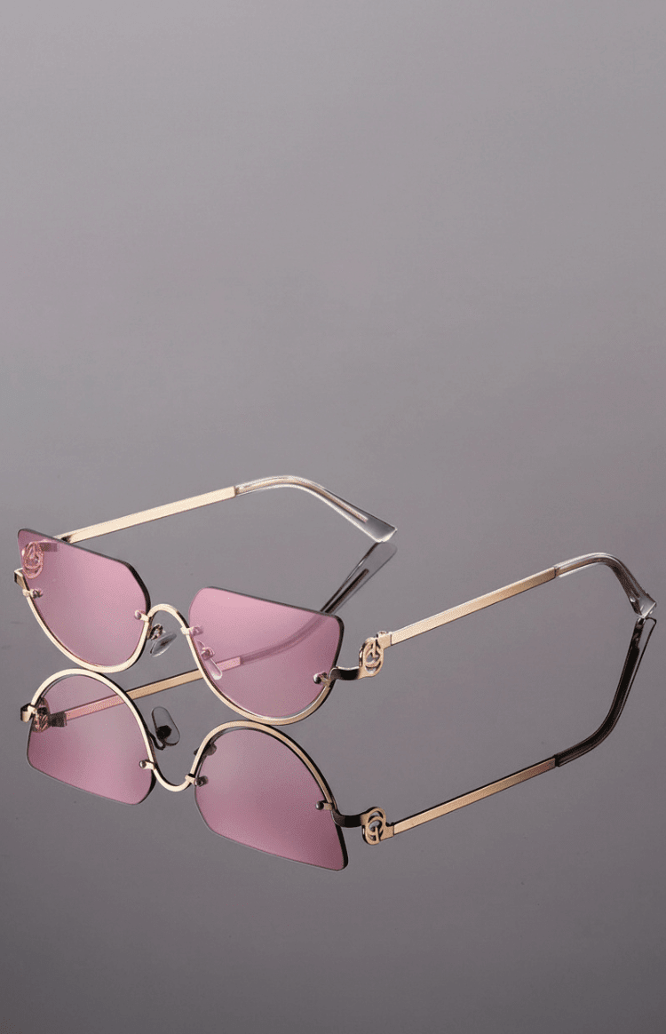 ZOÉVA – Cat Eye Sunglasses with UV400 Protection & Lightweight Metal Frames VIP