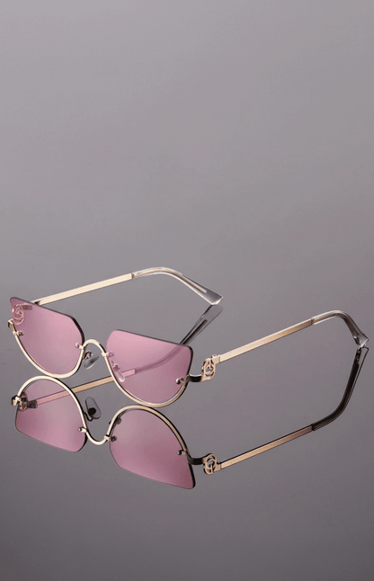 ZOÉVA – Cat Eye Sunglasses with UV400 Protection & Lightweight Metal Frames VIP