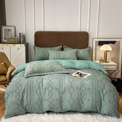 Tufted Cotton Bedding Set