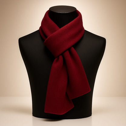 Harry Knit Mid-Length Scarf | Solid Casual Wear Scarf