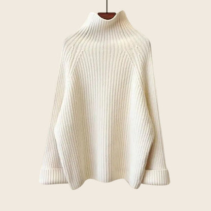 Amelia Wide-Leg Knit Trousers Three-Piece Set | Ribbed Cable Knit Casual Set