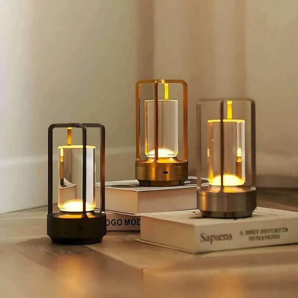 Nordic Touch-Control Table Lantern
