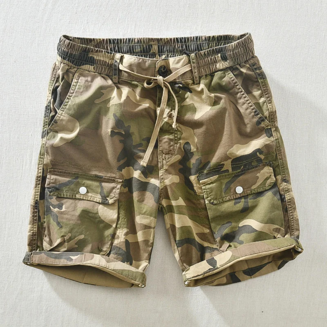 Jackson Miller Relaxed-Fit Cargo Shorts with Functional Pockets