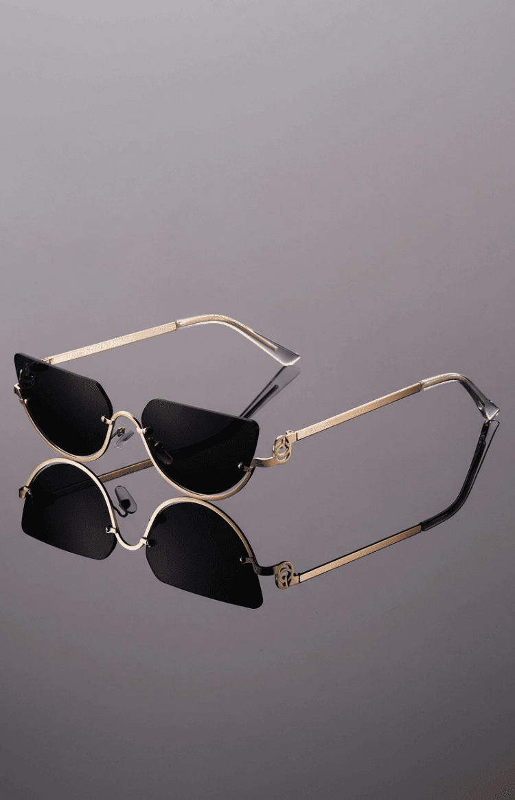 ZOÉVA – Cat Eye Sunglasses with UV400 Protection & Lightweight Metal Frames VIP