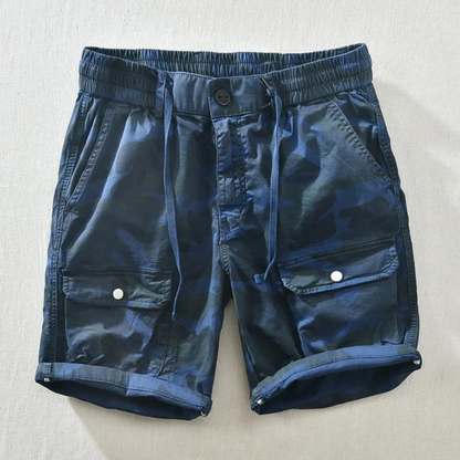 Jackson Miller Relaxed-Fit Cargo Shorts with Functional Pockets