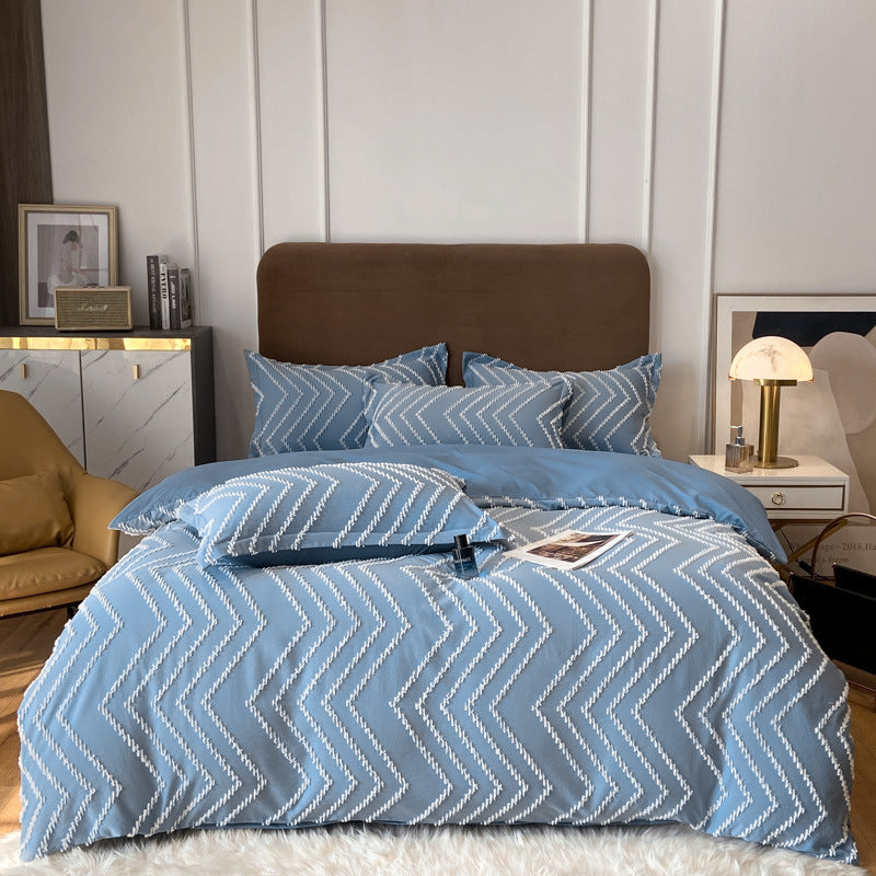 Tufted Cotton Bedding Set
