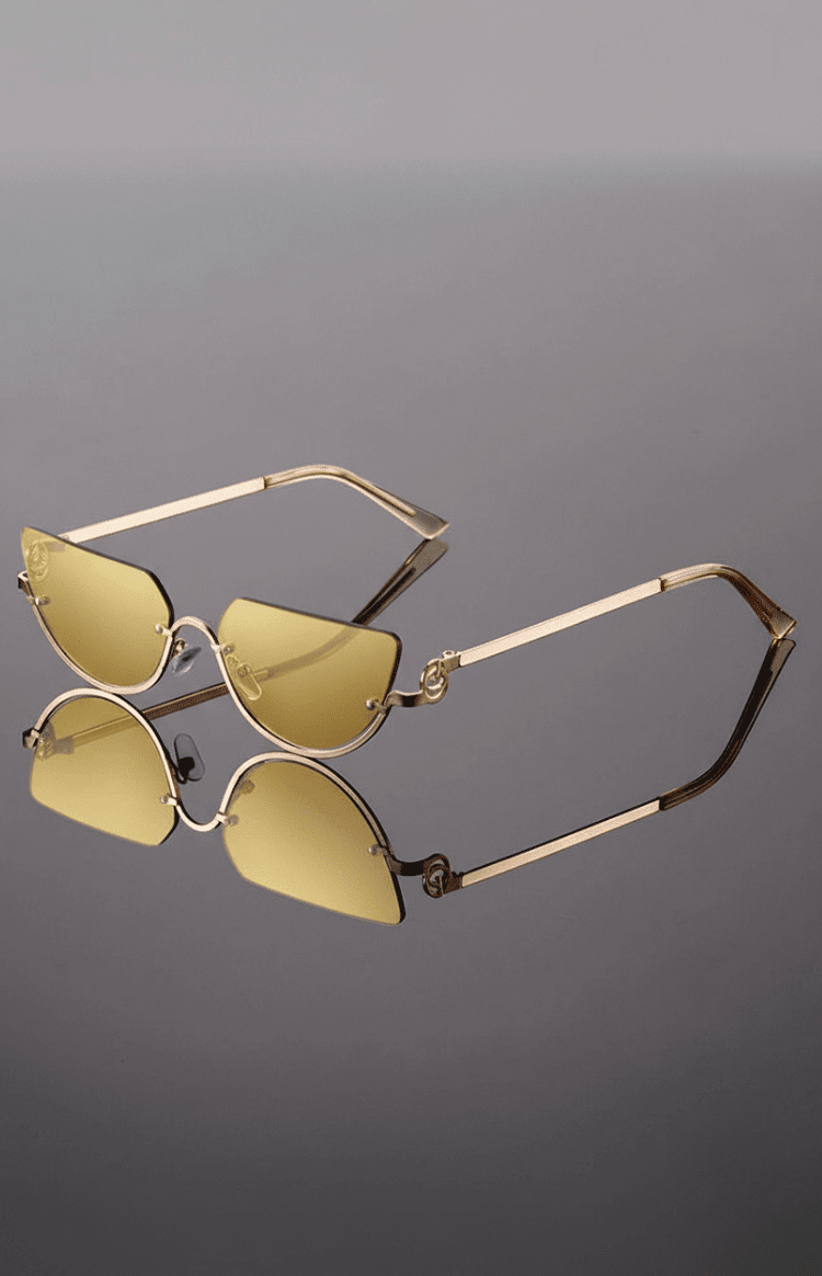 ZOÉVA – Cat Eye Sunglasses with UV400 Protection & Lightweight Metal Frames VIP