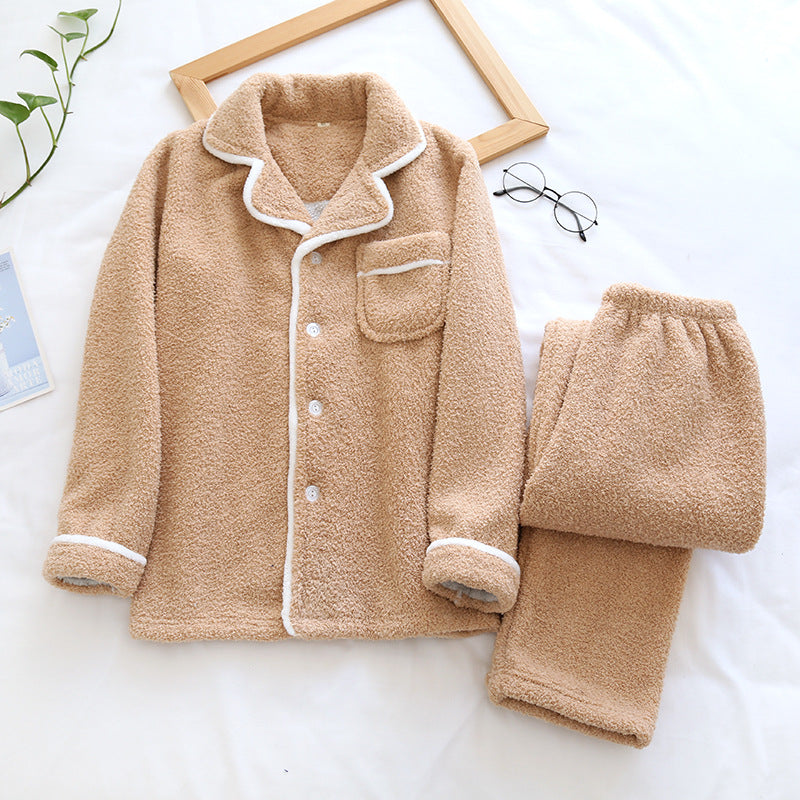Olivia Relaxed Fit Pajama Two-Piece Set | Collared Button Front Pajama