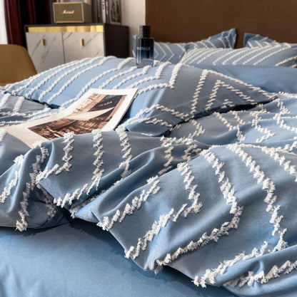 Tufted Cotton Bedding Set