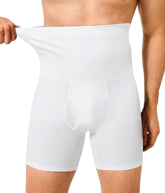 Theodore Compression Fit Shaper Shorts | High-Waist Tummy Control Shorts
