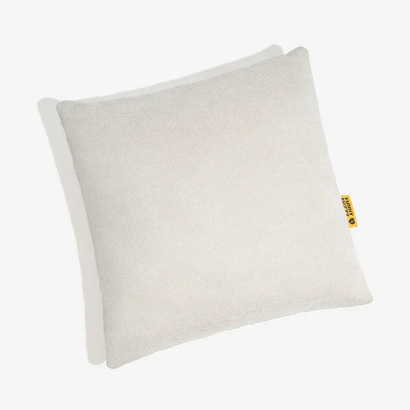 Contemporary Chenille Couch Cover With Herringbone Pattern