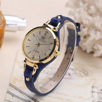 Isla Adjustable Fit Wristwatch | Geometric Round Dial Wristwatch
