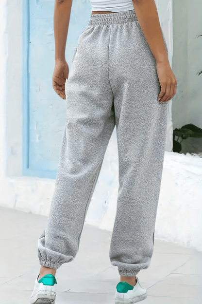 URBANRISE – High-Rise Joggers with Flexible Waistband for Modern Comfort