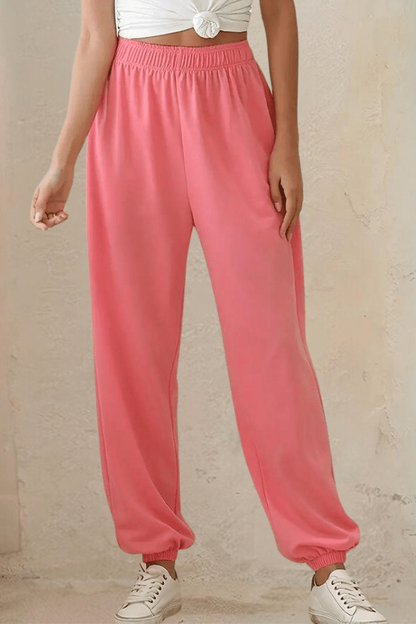 URBANRISE – High-Rise Joggers with Flexible Waistband for Modern Comfort