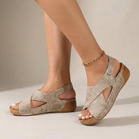 Beige Suede