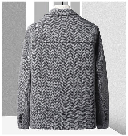 Joshua Regular Fit Chore Coat | Collared Button Front Coat