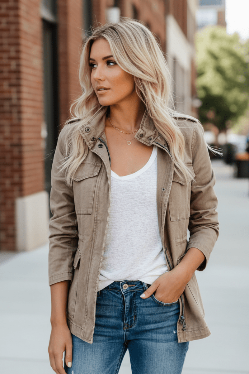 DAILYDRIFT – Chic Everyday Essentials Jacket: Lightweight Layer with F ...
