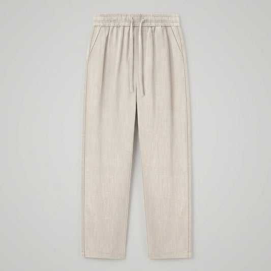 Haru Cropped Linen Pants