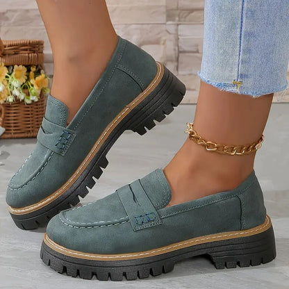 Arley Loafers - Chunky Sole - Slip On - Casual Style