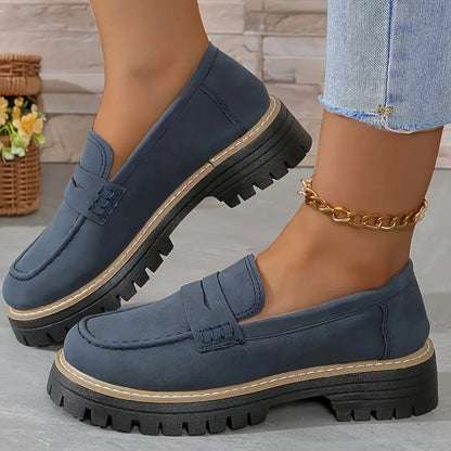 Arley Loafers - Chunky Sole - Slip On - Casual Style