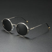 Silver frame full gray