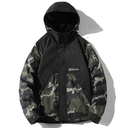Split Camo Jacket