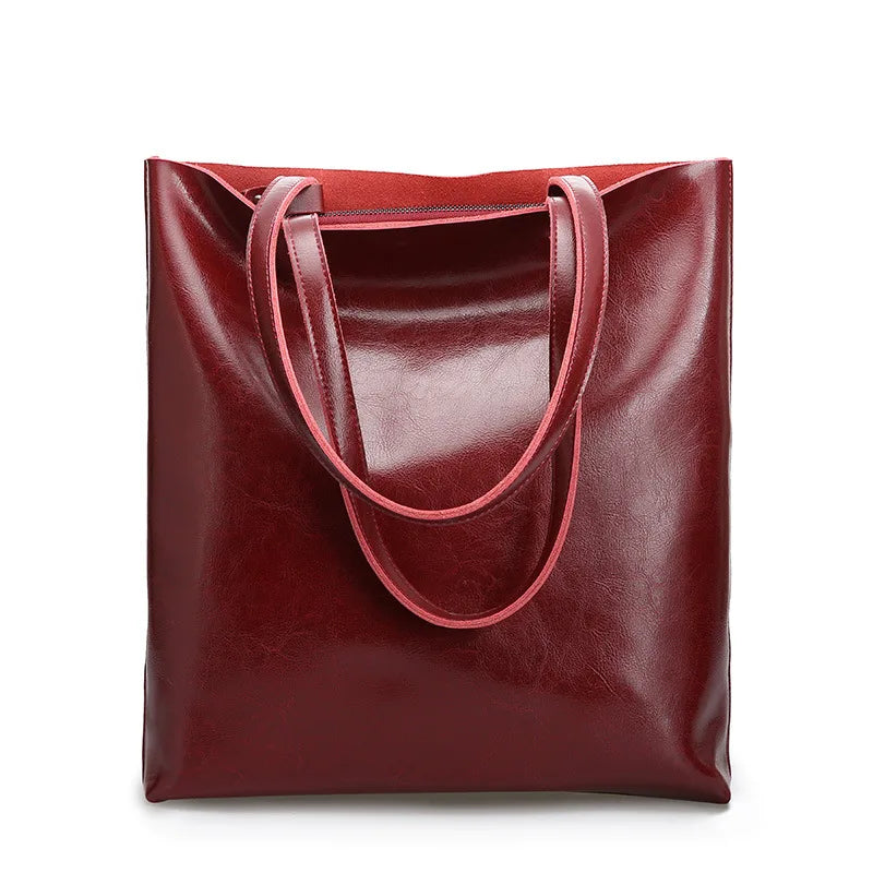 Aubrey Structured Tote Bag | Timeless Italian Craftsmanship in a Minimalist Silhouette