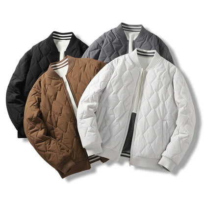 Quilted Varsity Jacket
