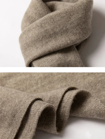 Harry Knit Mid-Length Scarf | Solid Casual Wear Scarf