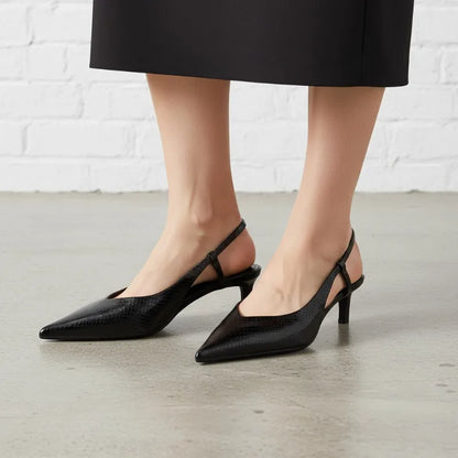 Python Kitten Heels