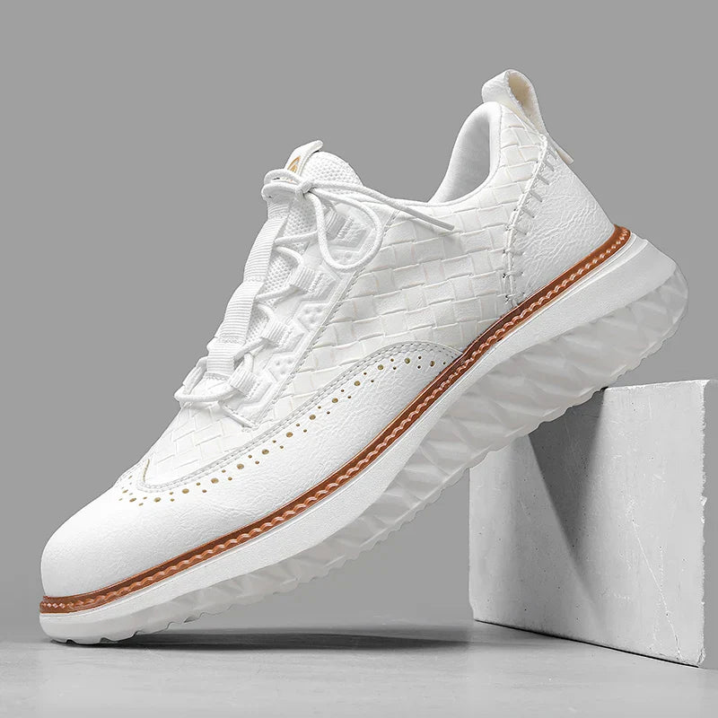 Weave Patchwork Sneakers