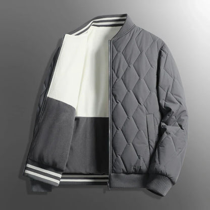 Quilted Varsity Jacket