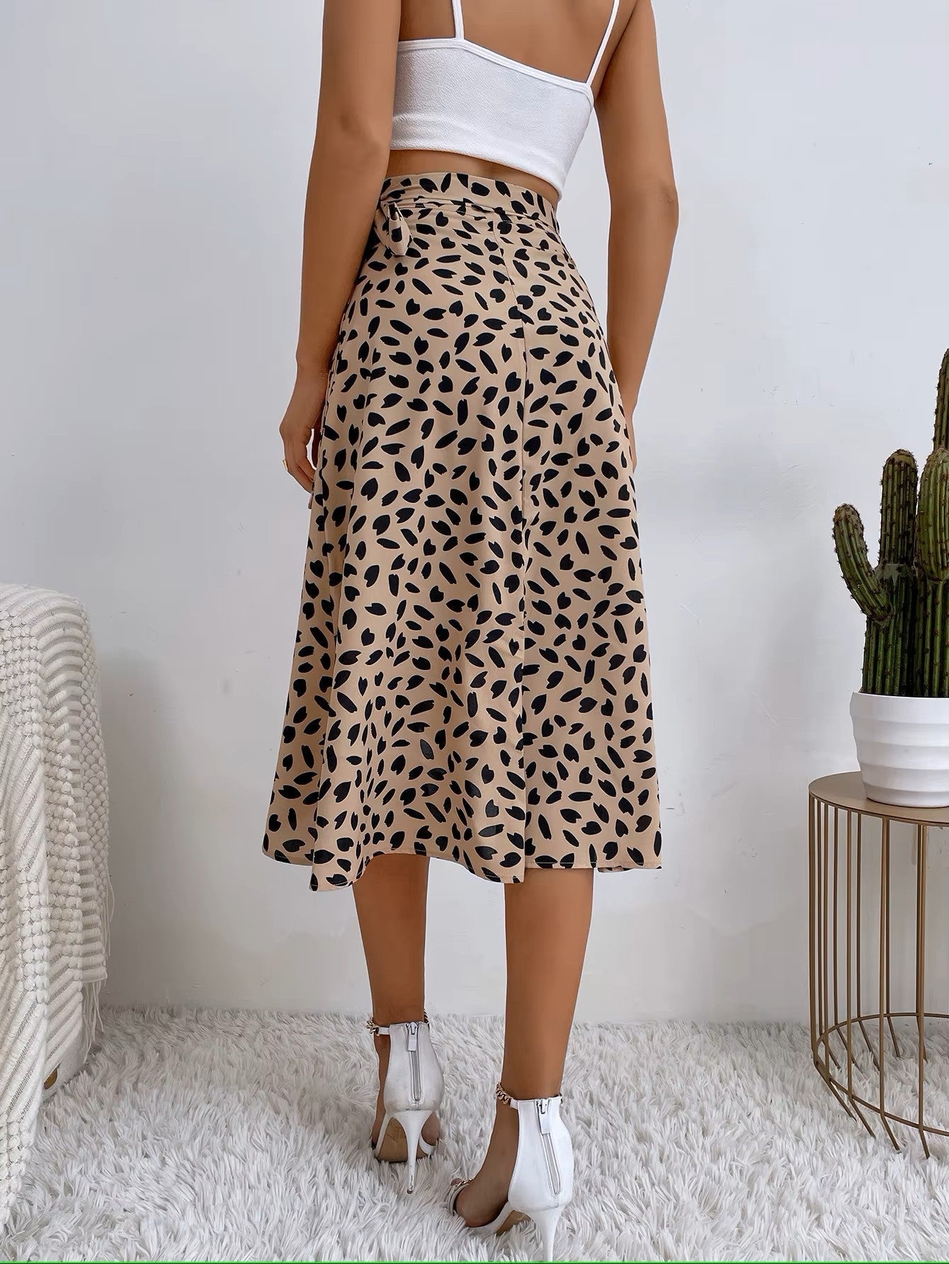 Gina Midi Wrap Skirt