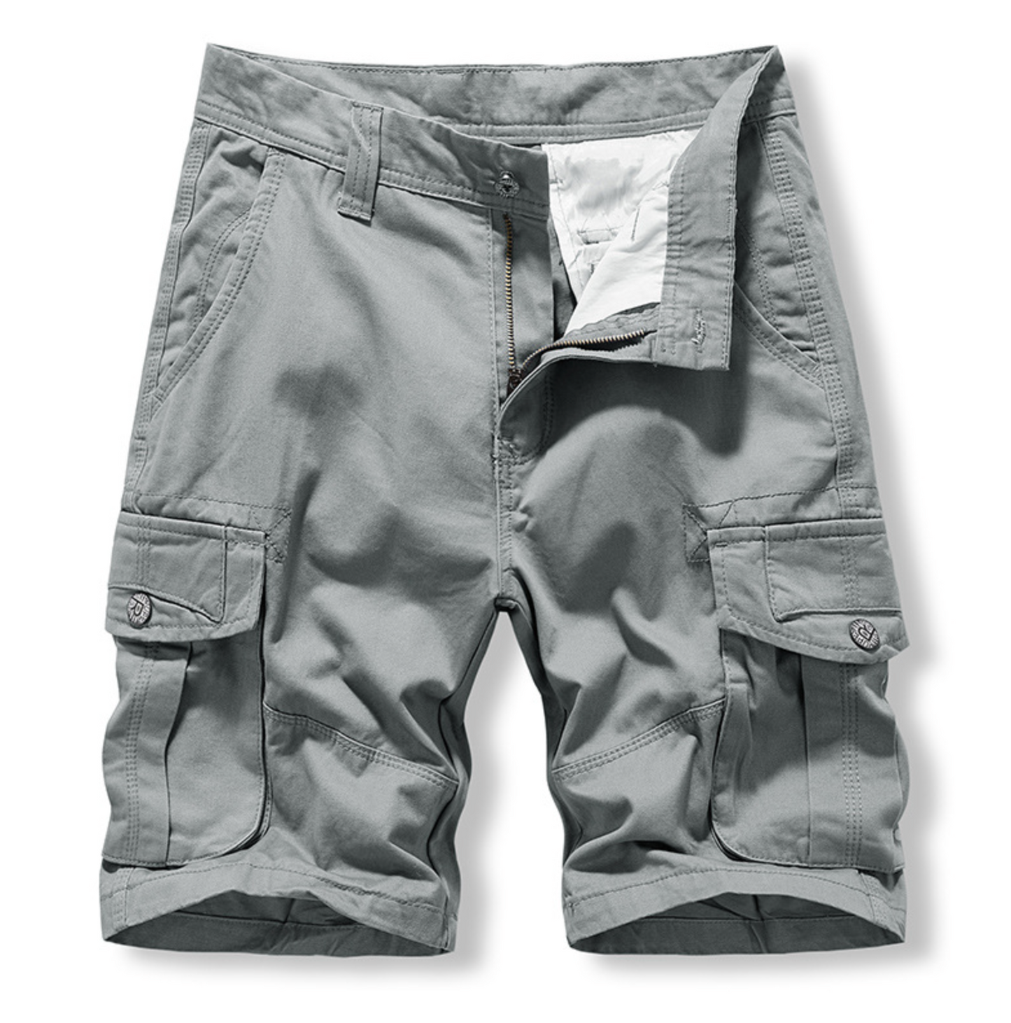 Herreshorts | Cargo-Stil Med Flere Lommer