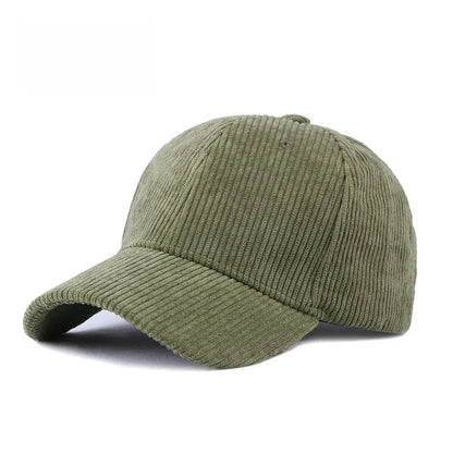 Theodore Adjustable Fit Baseball Cap | Solid Curved Brim Baseball Cap