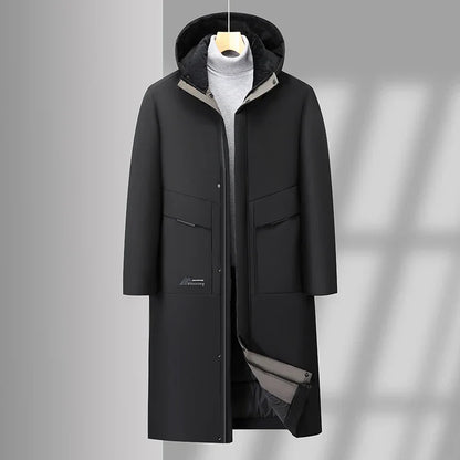 Roma Modern Down Trench Coat