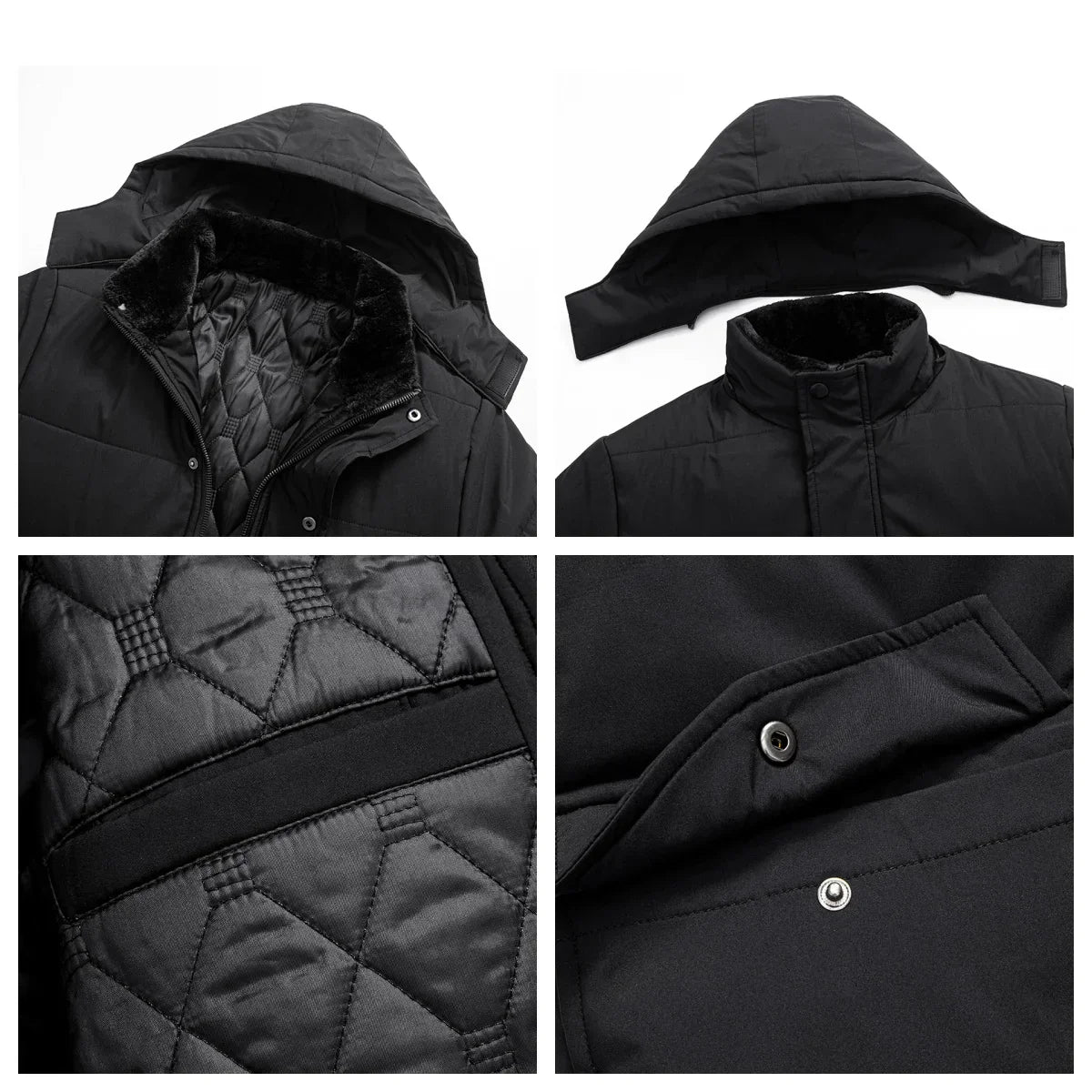 Hudson Fur Lined Puffer