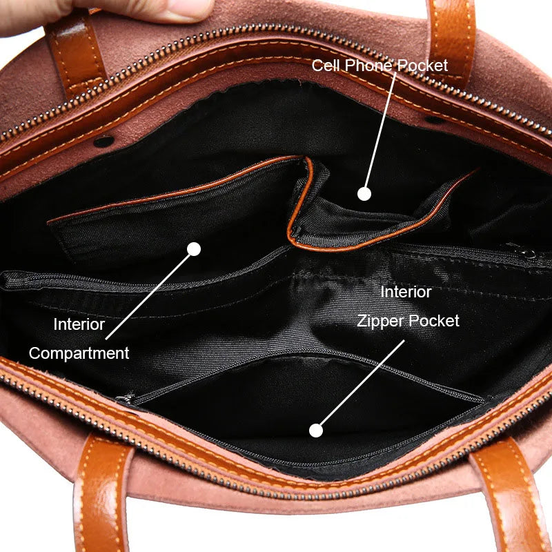 Aubrey Structured Tote Bag | Timeless Italian Craftsmanship in a Minimalist Silhouette