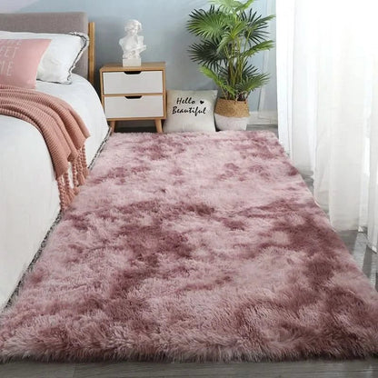 Plush Faux Fur Area Rug for Cozy Modern Interiors