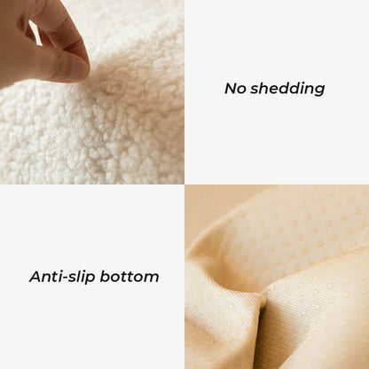 Teddy Fleece Couch Cover With Ultra-Soft Texture