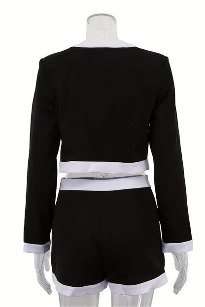 Zeraphine – Contemporary Long-Sleeve Top & Shorts VIP