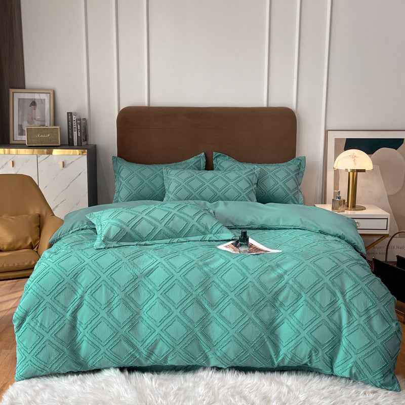 Tufted Cotton Bedding Set
