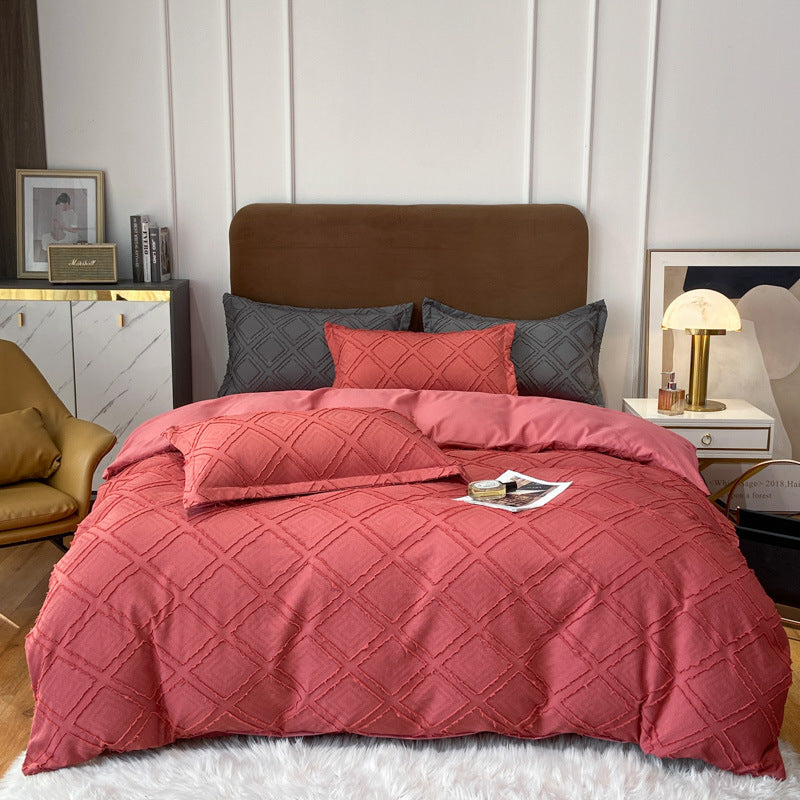 Tufted Cotton Bedding Set