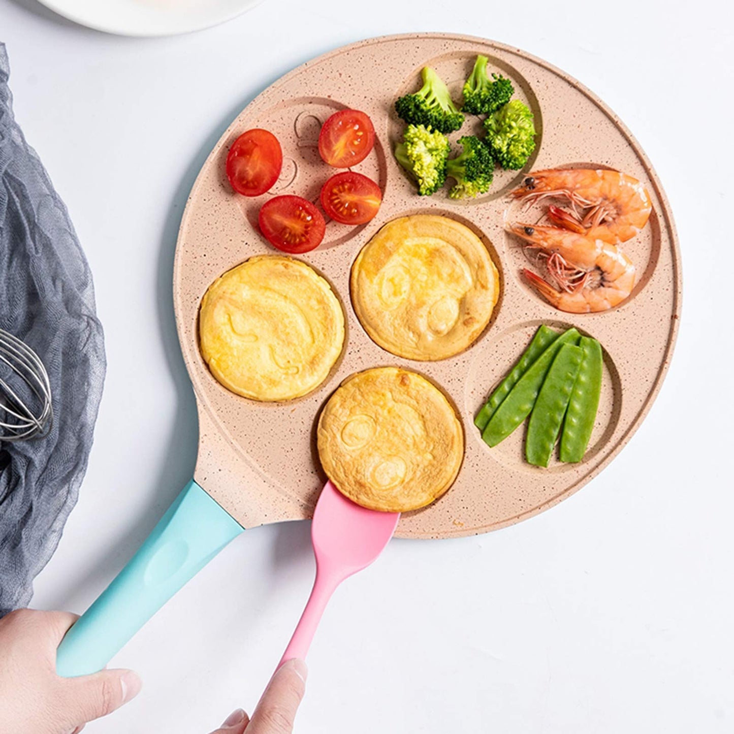 Non-Stick Animal Pancake Pan With Ergonomic Handle