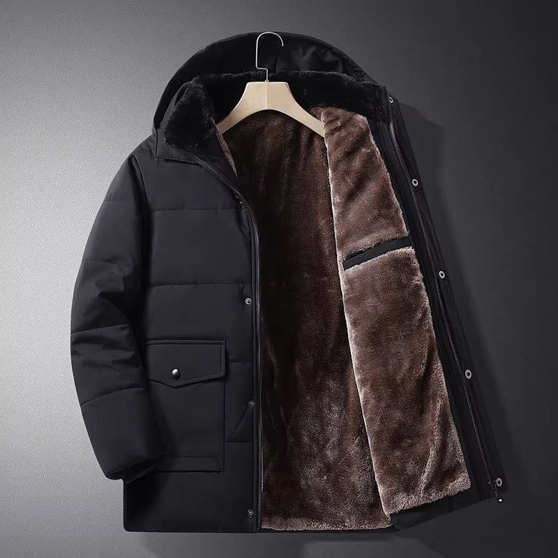 Hudson Fur Lined Puffer