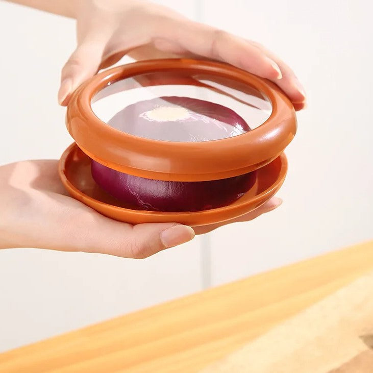 Modern Plastic Food Storage Pods With Transparent Tops