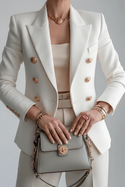 Zola – Sleek Tailored Blazer with Breathable Lining VIP