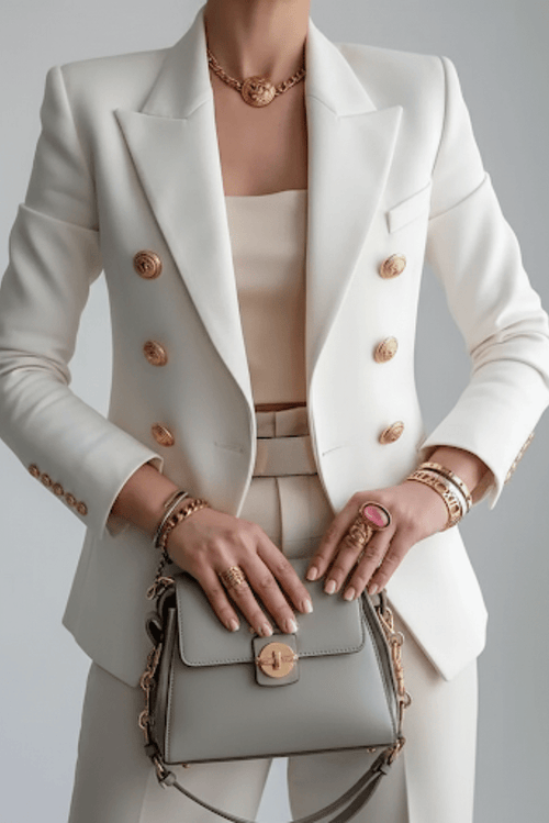 Zola – Sleek Tailored Blazer with Breathable Lining VIP