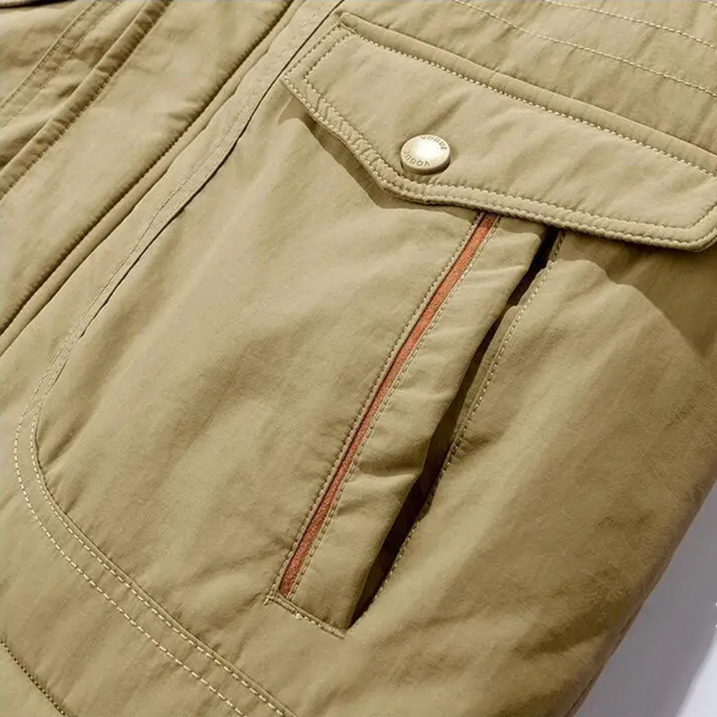 Theodore Hooded Parka | Cargo Pockets Fleece-Lined Parka